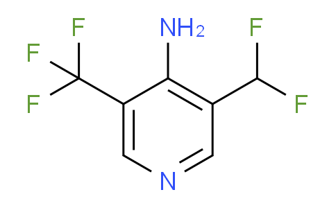 4-Amino-3-(difluoromethyl)-5-(trifluoromethyl)pyridine