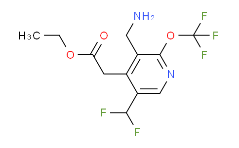 AM144331 | 1806189-63-8 | Ethyl 3-(aminomethyl)-5-(difluoromethyl)-2-(trifluoromethoxy)pyridine-4-acetate