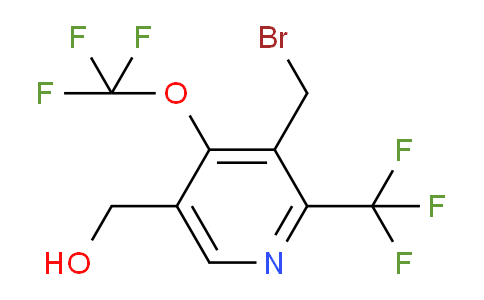 AM144341 | 1805033-44-6 | 3-(Bromomethyl)-4-(trifluoromethoxy)-2-(trifluoromethyl)pyridine-5-methanol