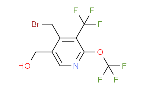 AM144352 | 1804863-60-2 | 4-(Bromomethyl)-2-(trifluoromethoxy)-3-(trifluoromethyl)pyridine-5-methanol