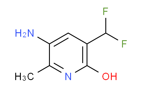 3-Amino-5-(difluoromethyl)-6-hydroxy-2-methylpyridine