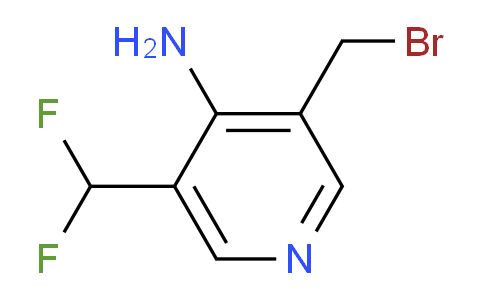 AM144361 | 1805258-07-4 | 4-Amino-3-(bromomethyl)-5-(difluoromethyl)pyridine