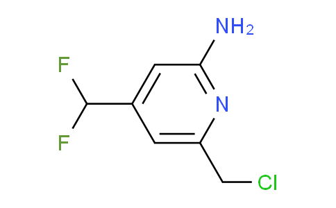 AM144365 | 1806774-49-1 | 2-Amino-6-(chloromethyl)-4-(difluoromethyl)pyridine