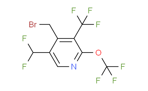 AM144374 | 1805922-40-0 | 4-(Bromomethyl)-5-(difluoromethyl)-2-(trifluoromethoxy)-3-(trifluoromethyl)pyridine