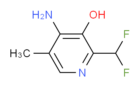 4-Amino-2-(difluoromethyl)-3-hydroxy-5-methylpyridine