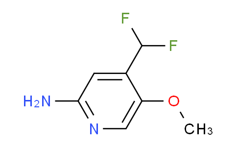2-Amino-4-(difluoromethyl)-5-methoxypyridine