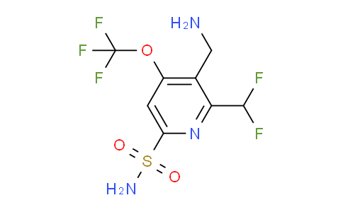 AM144388 | 1805295-04-8 | 3-(Aminomethyl)-2-(difluoromethyl)-4-(trifluoromethoxy)pyridine-6-sulfonamide
