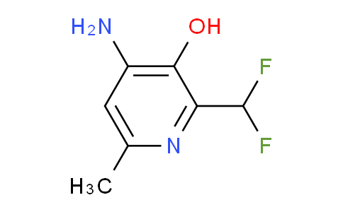 4-Amino-2-(difluoromethyl)-3-hydroxy-6-methylpyridine