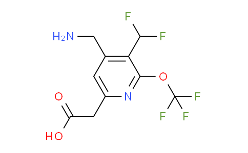 AM144405 | 1804714-22-4 | 4-(Aminomethyl)-3-(difluoromethyl)-2-(trifluoromethoxy)pyridine-6-acetic acid
