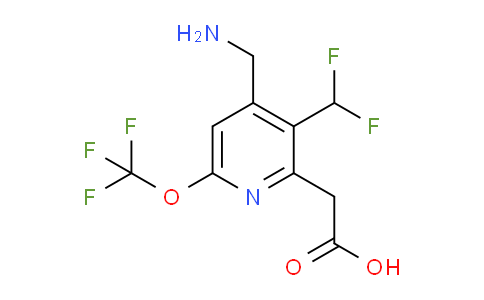 AM144406 | 1805297-56-6 | 4-(Aminomethyl)-3-(difluoromethyl)-6-(trifluoromethoxy)pyridine-2-acetic acid