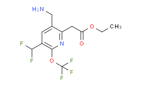 AM144408 | 1806760-33-7 | Ethyl 3-(aminomethyl)-5-(difluoromethyl)-6-(trifluoromethoxy)pyridine-2-acetate
