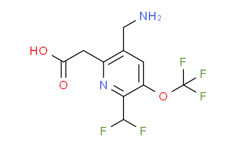 AM144409 | 1806759-07-8 | 5-(Aminomethyl)-2-(difluoromethyl)-3-(trifluoromethoxy)pyridine-6-acetic acid