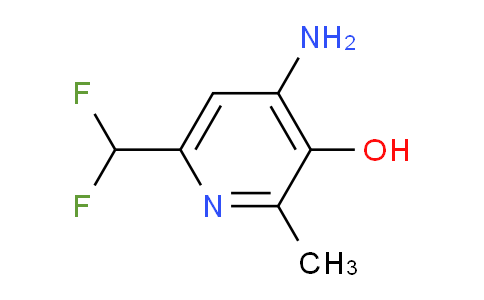 AM14441 | 1806791-11-6 | 4-Amino-6-(difluoromethyl)-3-hydroxy-2-methylpyridine