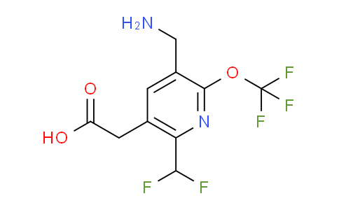 AM144411 | 1804002-46-7 | 3-(Aminomethyl)-6-(difluoromethyl)-2-(trifluoromethoxy)pyridine-5-acetic acid