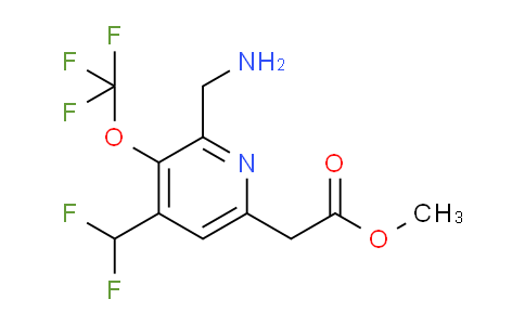AM144417 | 1804002-53-6 | Methyl 2-(aminomethyl)-4-(difluoromethyl)-3-(trifluoromethoxy)pyridine-6-acetate