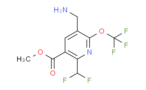 AM144429 | 1806780-84-6 | Methyl 3-(aminomethyl)-6-(difluoromethyl)-2-(trifluoromethoxy)pyridine-5-carboxylate