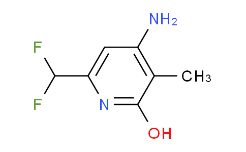 AM14443 | 1805334-14-8 | 4-Amino-6-(difluoromethyl)-2-hydroxy-3-methylpyridine