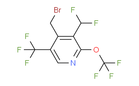 AM144445 | 1804670-83-4 | 4-(Bromomethyl)-3-(difluoromethyl)-2-(trifluoromethoxy)-5-(trifluoromethyl)pyridine