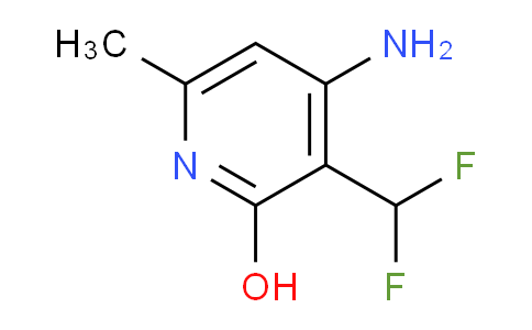 AM14445 | 1805212-21-8 | 4-Amino-3-(difluoromethyl)-2-hydroxy-6-methylpyridine