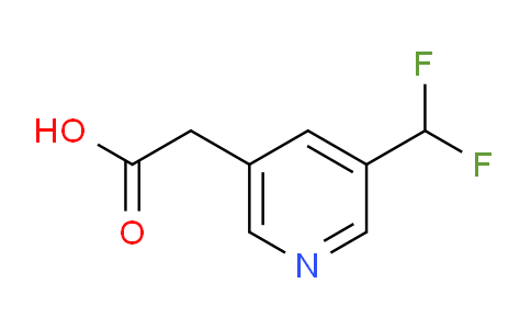 AM144465 | 1211540-04-3 | 3-(Difluoromethyl)pyridine-5-acetic acid