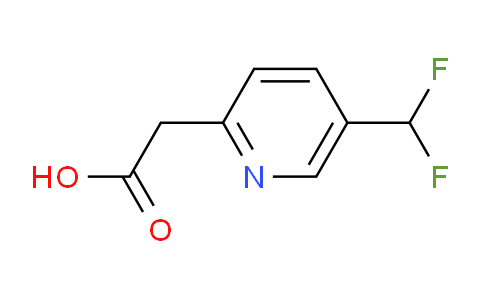 5-(Difluoromethyl)pyridine-2-acetic acid