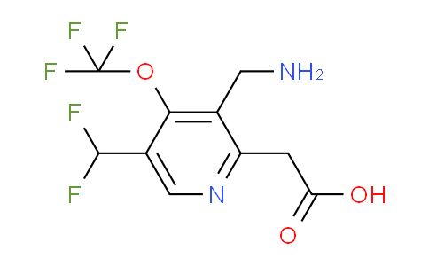 AM144476 | 1806068-92-7 | 3-(Aminomethyl)-5-(difluoromethyl)-4-(trifluoromethoxy)pyridine-2-acetic acid