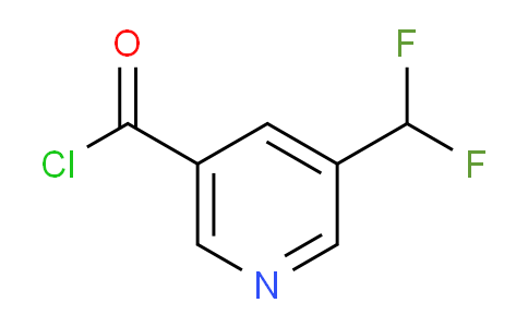 3-(Difluoromethyl)pyridine-5-carbonyl chloride