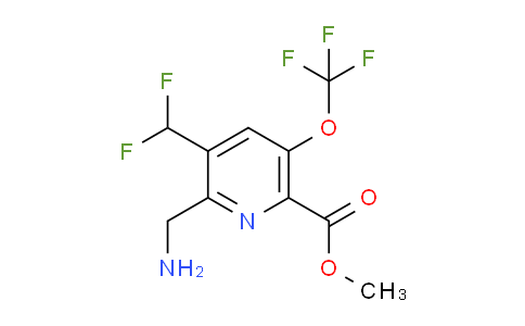 AM144498 | 1805294-21-6 | Methyl 2-(aminomethyl)-3-(difluoromethyl)-5-(trifluoromethoxy)pyridine-6-carboxylate