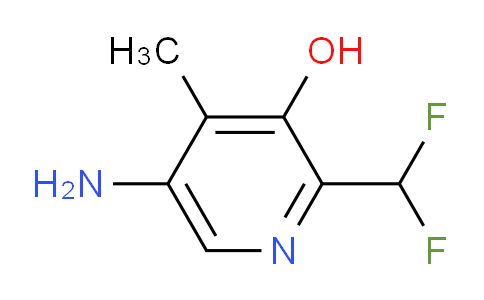 5-Amino-2-(difluoromethyl)-3-hydroxy-4-methylpyridine