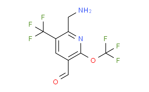 AM144504 | 1805293-76-8 | 2-(Aminomethyl)-6-(trifluoromethoxy)-3-(trifluoromethyl)pyridine-5-carboxaldehyde