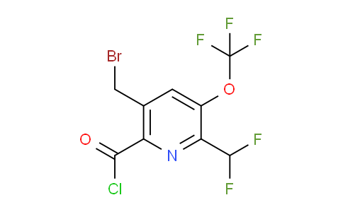 AM144508 | 1806772-38-2 | 5-(Bromomethyl)-2-(difluoromethyl)-3-(trifluoromethoxy)pyridine-6-carbonyl chloride