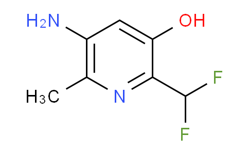 5-Amino-2-(difluoromethyl)-3-hydroxy-6-methylpyridine