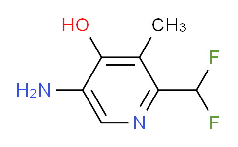 5-Amino-2-(difluoromethyl)-4-hydroxy-3-methylpyridine