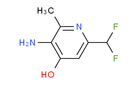3-Amino-6-(difluoromethyl)-4-hydroxy-2-methylpyridine