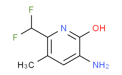 3-Amino-6-(difluoromethyl)-2-hydroxy-5-methylpyridine