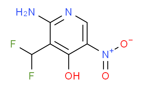2-Amino-3-(difluoromethyl)-4-hydroxy-5-nitropyridine