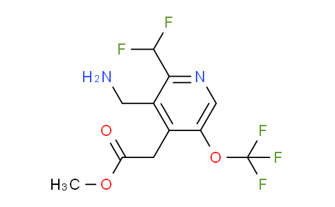 AM144560 | 1806781-58-7 | Methyl 3-(aminomethyl)-2-(difluoromethyl)-5-(trifluoromethoxy)pyridine-4-acetate