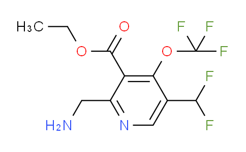 AM144570 | 1806068-49-4 | Ethyl 2-(aminomethyl)-5-(difluoromethyl)-4-(trifluoromethoxy)pyridine-3-carboxylate