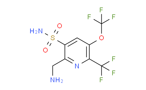 AM144593 | 1805921-52-1 | 2-(Aminomethyl)-5-(trifluoromethoxy)-6-(trifluoromethyl)pyridine-3-sulfonamide