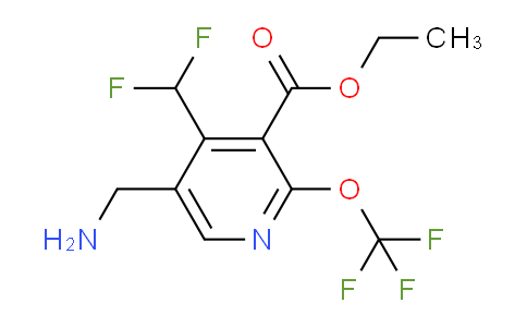 AM144594 | 1805171-16-7 | Ethyl 5-(aminomethyl)-4-(difluoromethyl)-2-(trifluoromethoxy)pyridine-3-carboxylate
