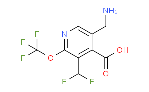 5-(Aminomethyl)-3-(difluoromethyl)-2-(trifluoromethoxy)pyridine-4-carboxylic acid