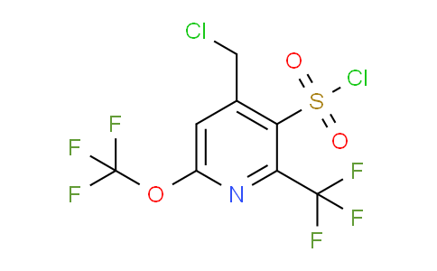 AM144640 | 1806770-52-4 | 4-(Chloromethyl)-6-(trifluoromethoxy)-2-(trifluoromethyl)pyridine-3-sulfonyl chloride