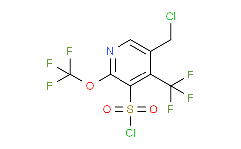 AM144644 | 1804658-54-5 | 5-(Chloromethyl)-2-(trifluoromethoxy)-4-(trifluoromethyl)pyridine-3-sulfonyl chloride