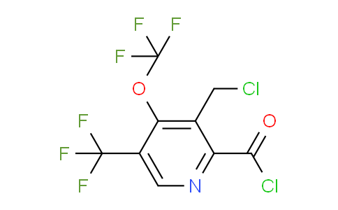 AM144645 | 1806787-54-1 | 3-(Chloromethyl)-4-(trifluoromethoxy)-5-(trifluoromethyl)pyridine-2-carbonyl chloride