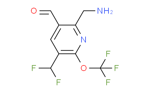 AM144646 | 1804435-17-3 | 2-(Aminomethyl)-5-(difluoromethyl)-6-(trifluoromethoxy)pyridine-3-carboxaldehyde