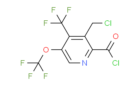 AM144650 | 1804929-82-5 | 3-(Chloromethyl)-5-(trifluoromethoxy)-4-(trifluoromethyl)pyridine-2-carbonyl chloride