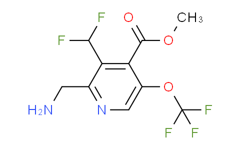 AM144652 | 1804713-39-0 | Methyl 2-(aminomethyl)-3-(difluoromethyl)-5-(trifluoromethoxy)pyridine-4-carboxylate