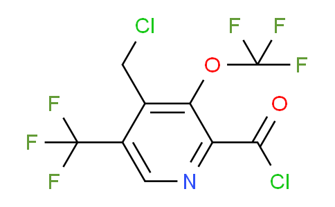 AM144654 | 1805192-49-7 | 4-(Chloromethyl)-3-(trifluoromethoxy)-5-(trifluoromethyl)pyridine-2-carbonyl chloride