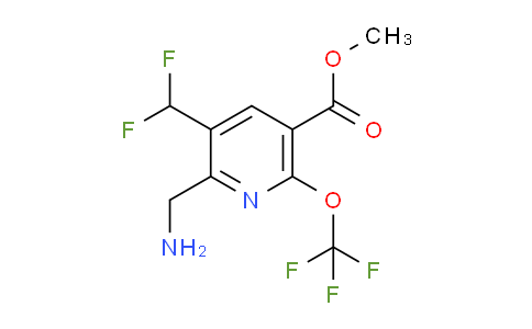 AM144657 | 1804939-99-8 | Methyl 2-(aminomethyl)-3-(difluoromethyl)-6-(trifluoromethoxy)pyridine-5-carboxylate
