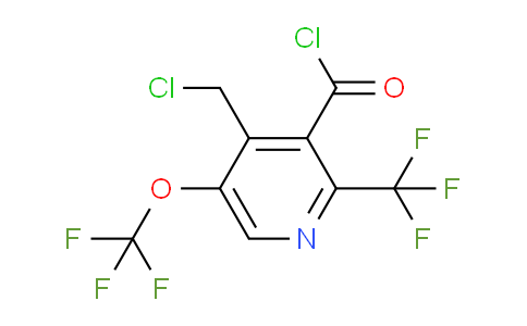 AM144658 | 1804751-70-9 | 4-(Chloromethyl)-5-(trifluoromethoxy)-2-(trifluoromethyl)pyridine-3-carbonyl chloride